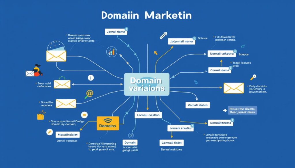 Domain Variation Strategies in Email Marketing