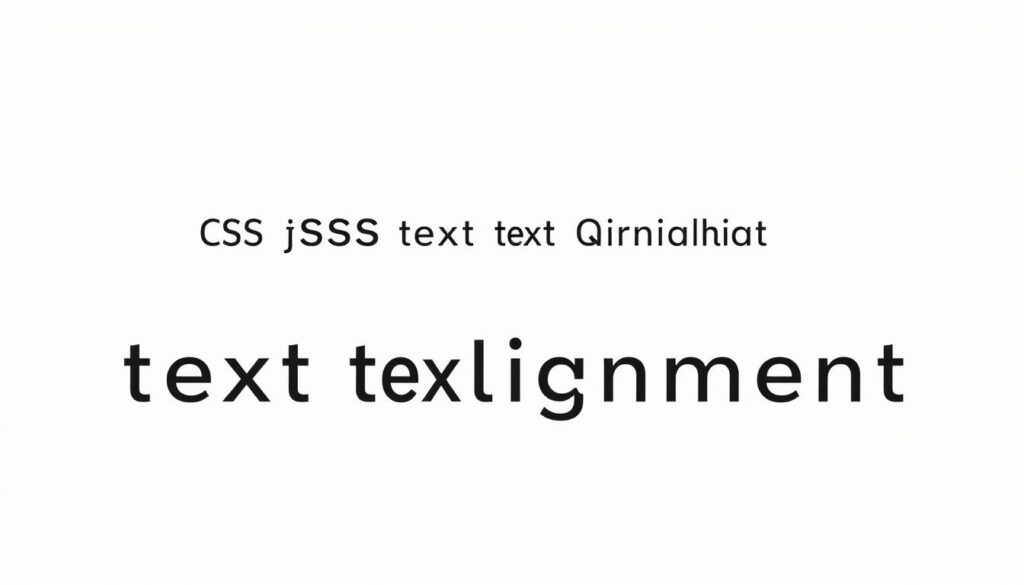 CSS Text Alignment Demonstration